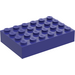LEGO Paars (Violet) Steen 4 x 6 (2356 / 44042)