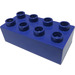 LEGO Violet Duplo Brick 2 x 4 (3011 / 31459)