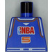 LEGO Violet Minifigure NBA Torso with Player Number 5