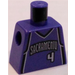 LEGO Violet Minifigure NBA Torso with Sacramento Kings #4