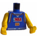 LEGO Violet NBA player, Number 5 Torse avec Jaune Bras