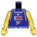 LEGO Violet NBA player, Number 7 Torso