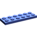 LEGO Violett Platte 2 x 6 (3795)