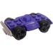 LEGO Violet Racers Chassis with Black Wheels (76544)