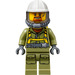LEGO Volcano Base Crew Member Minifigur