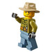 LEGO Volcano Exploration Base Crew Member Minifigur