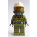 LEGO Volcano Explorer - Male met Breathing Apparatus minifiguur