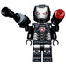 LEGO War Machine met Zwart en Zilver Pantser met Shooter en Geweer Minifiguur