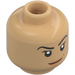 LEGO Beige Doux Echo Minifigurine Tête (Montant solide encastré) (3274 / 104116)