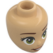 LEGO Warm Tan Ivana - Sport Outfit Minidoll Head (92198 / 103396)