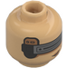 LEGO Warm Tan KB Minifigure Head (Recessed Solid Stud) (3274)