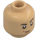 LEGO Warm Tan Kenji Minifigure Head (Recessed Solid Stud) (3274)