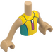 LEGO Warme Bräune Marco Friends Torso (Boy) (73161)