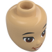 LEGO Warm Tan Minidoll Head with Brown Eyes (Peter) (92198 / 101094)