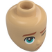 LEGO Warm Tan Minidoll Head with Decoration (92198 / 105955)