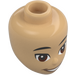 LEGO Warm Tan Niko Minidoll Head (92198 / 101222)