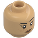 LEGO Warm Tan Romilda Vane Minifigure Head (Recessed Solid Stud) (3274 / 104412)