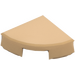 LEGO Warm Tan Tile 1 x 1 Quarter Circle (25269)