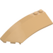 LEGO Warm Tan Wedge Curved 3 x 8 x 2 Left (41750 / 42020)