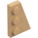 LEGO Warm Tan Wedge Plate 2 x 3 Wing Right  (43722)