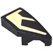 LEGO Wedge 1 x 2 Right with Golden Stripe Right Top Sticker (29119)