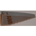 LEGO Wedge 10 x 3 x 1 Double Rounded Right with Gold beaten panel design 2 Right Sticker (50956)