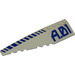 LEGO Wig 12 x 3 x 1 Dubbele Afgerond Links met &#039;A.01&#039; Sticker (42061)