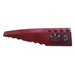 LEGO Wedge 12 x 3 x 1 Double Rounded Left with cable and hooks pattern Sticker (42061)