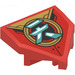 LEGO Wedge 2 x 2 x 0.7 with Point (45°) with Chinese Character in Gold Circle Sticker (66956)