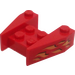 LEGO Wig 3 x 4 met Extreme Team Flames Sticker zonder Stud Inkepingen (2399)