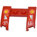 LEGO Wedge 3 x 4 x 0.7 with Cutout with Shell, Ferrari and UPS Logos Sticker (11291)