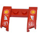 LEGO Wig 3 x 4 x 0.7 met Uitsparing met Shell, Ferrari en UPS Logos Sticker (11291)