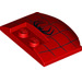 LEGO Wedge 3 x 4 x 0.7 with Recess with Black spider and web (93604 / 100365)