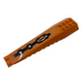 LEGO Wedge 4 x 16 Triple Curved with Bright Light Yellow Squares and Dark Blue Armor Sticker (45301)