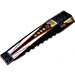 LEGO Wedge 4 x 16 Triple Curved with &#039;USR&#039;, Gold Air Intakes, Ninjago Symbols Sticker (45301)