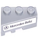 LEGO Wedge Brick 3 x 2 Right with Mercedes-Benz Emblem and Logo Sticker (6564)