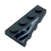 LEGO Wedge Plate 2 x 4 Wing Right with Black and Gray Sticker (41769)