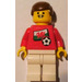 LEGO Welsh Football Player with Moustache with Stickers Minifigure