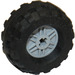 레고 Wheel Rim Ø18 x 14 with Axle Hole with Tire Balloon Wide Ø37 x 18 (55982)