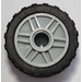LEGO Wheel Rim Ø18 x 14 with Pin Hole with Tire 24 x 14 Shallow Tread (Tread Small Hub) with Band around Center of Tread (55981)