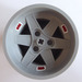 LEGO Wheel Rim Ø56 X 34 with &#039;BBS&#039; Sticker with 3 Holes (15038)