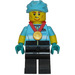 LEGO Wheelchair Racer Minifigur