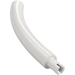 LEGO White Animal Tail Middle Section with Technic Pin (40378 / 51274)