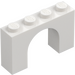 LEGO White Arch 1 x 4 x 2 (6182)