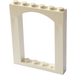 LEGO Hvit Bue 1 x 6 x 5 med Supports og Plate (30257)