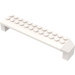 LEGO Biały Łuk 2 x 14 x 2.3 (30296)