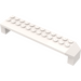 LEGO Wit Boog 2 x 14 x 2.3 (30296)
