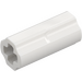 LEGO White Axle Connector (Smooth with &#039;x&#039; Hole) (59443)