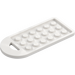 LEGO Blanco Baggage Tag 3 x 6 (80390)