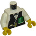 LEGO White Banker Torso (973 / 73403)